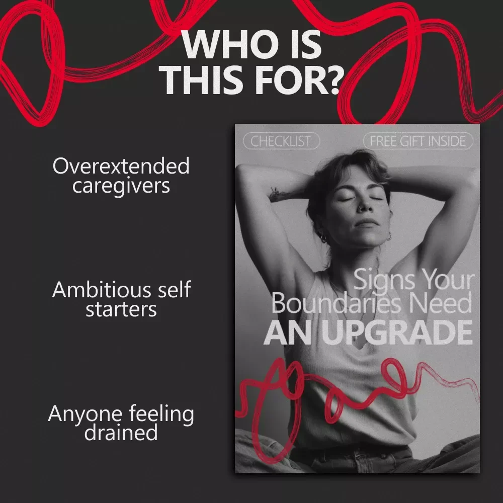 Signs Your Boundaries Need an Upgrade | Self-Awareness Checklist for Emotional Health, Burnout Recovery & Signs You Need Better Boundaries