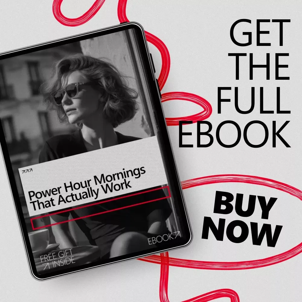Power Hour Mornings That Actually Work – A Practical eBook Guide on How to Create a Power Hour Morning Routine for Focus, Energy, and Daily Success