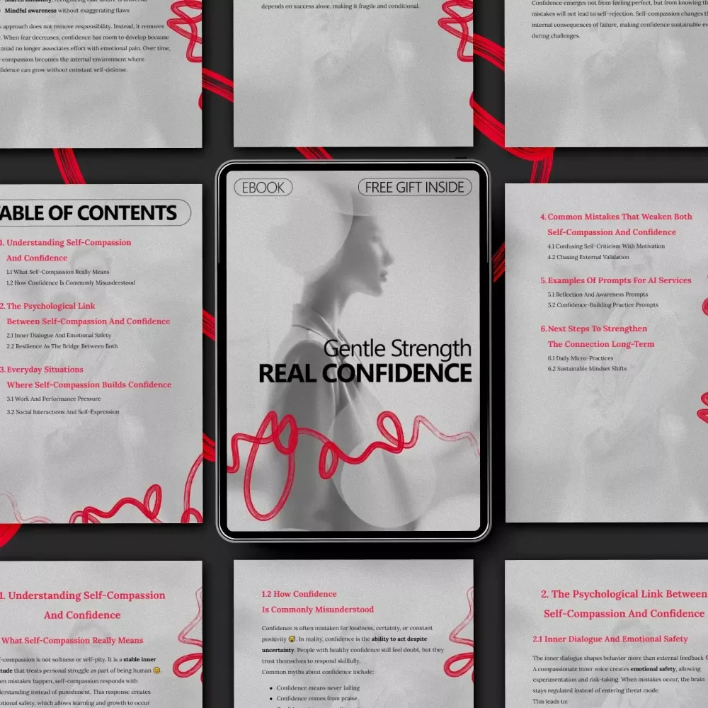 Gentle Strength, Real Confidence: A Guide to Building Self-Compassion and Confidence Connection