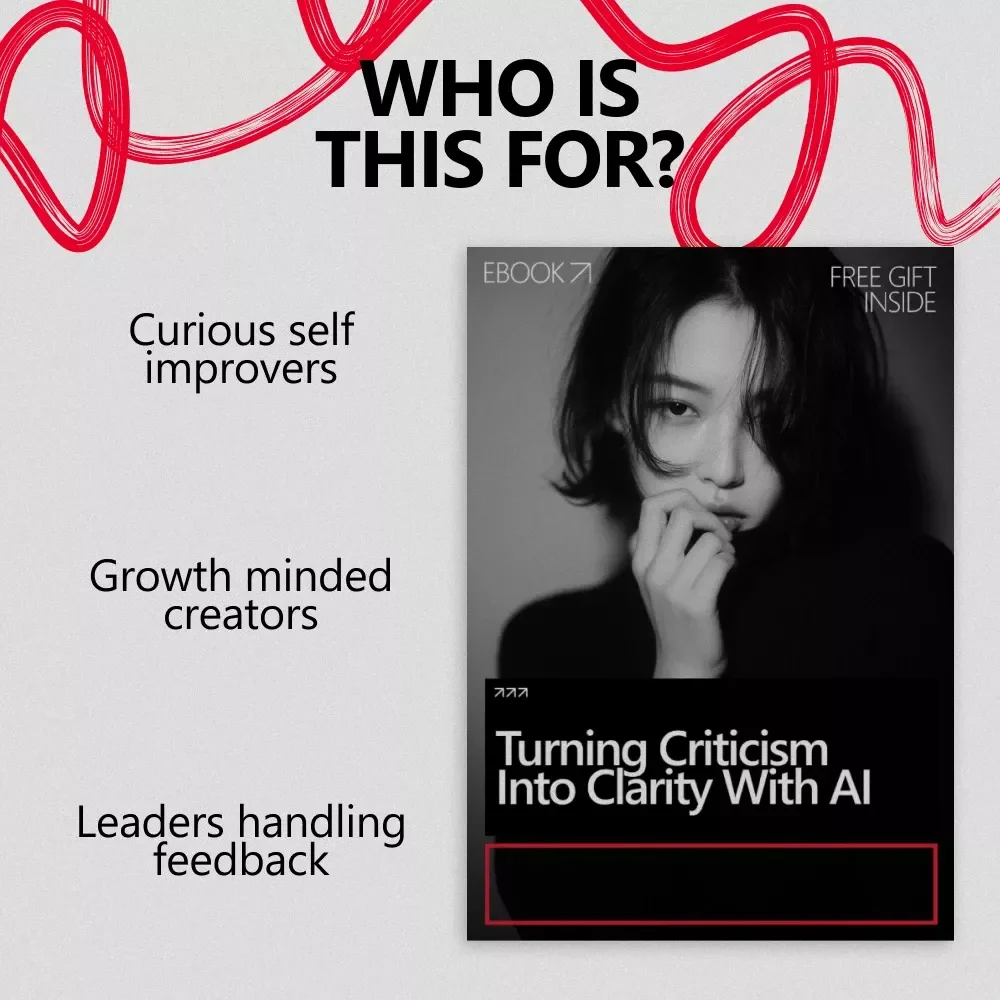 Turning Criticism Into Clarity With AI | Practical eBook Guide Using an ai feedback analyzer to handle criticism constructively