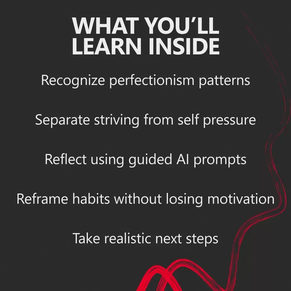 Perfect on the Outside, Exhausted Inside – A Clear, Practical Guide Answering what is unhealthy perfectionism for High-Achievers & Overthinkers