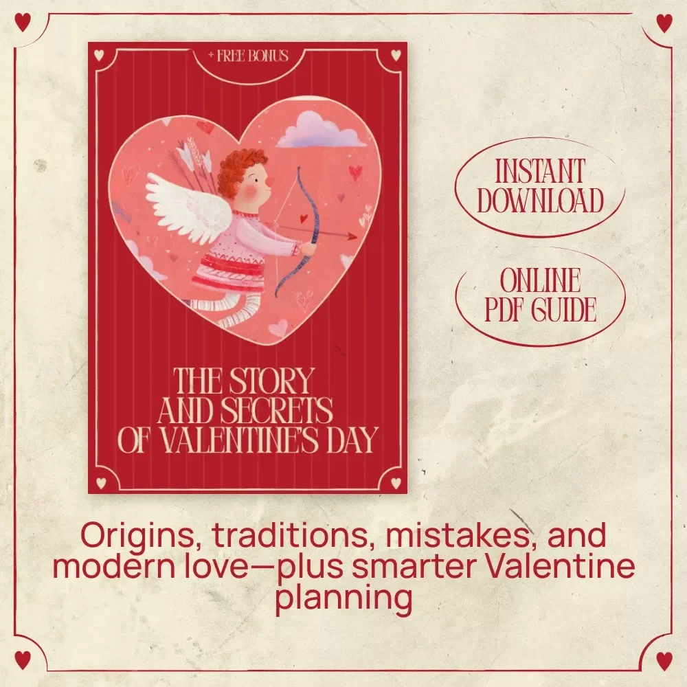 The Story and Secrets of Valentine’s Day | A Deep Dive into Valentine’s Day History and Origin | Romantic Traditions, Symbols & Global Love Guide eBook