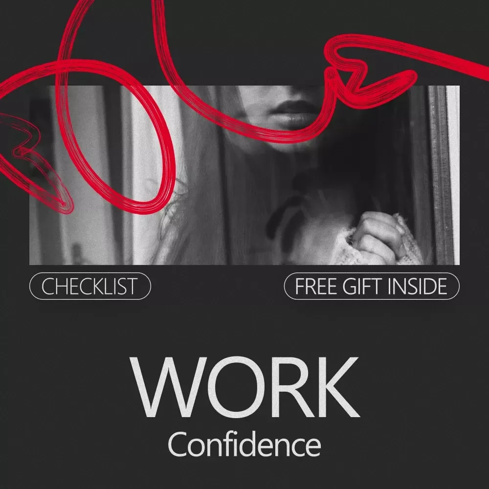 Work Confidence Checklist | How to Be Confident at Work | Daily Professional Mindset & Communication Guide