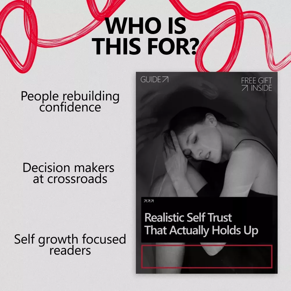 Realistic Self Trust That Actually Holds Up | A Practical Guide to realistic self trust what is it for Clear Decisions & Everyday Confidence
