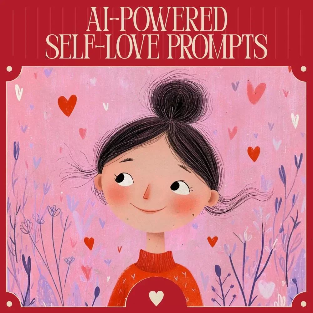 AI-Powered Valentine’s Day Self-Love Prompts – Guided Self-Care & Reflection Workbook | Digital Guide for Healing, Confidence & Mindfulness