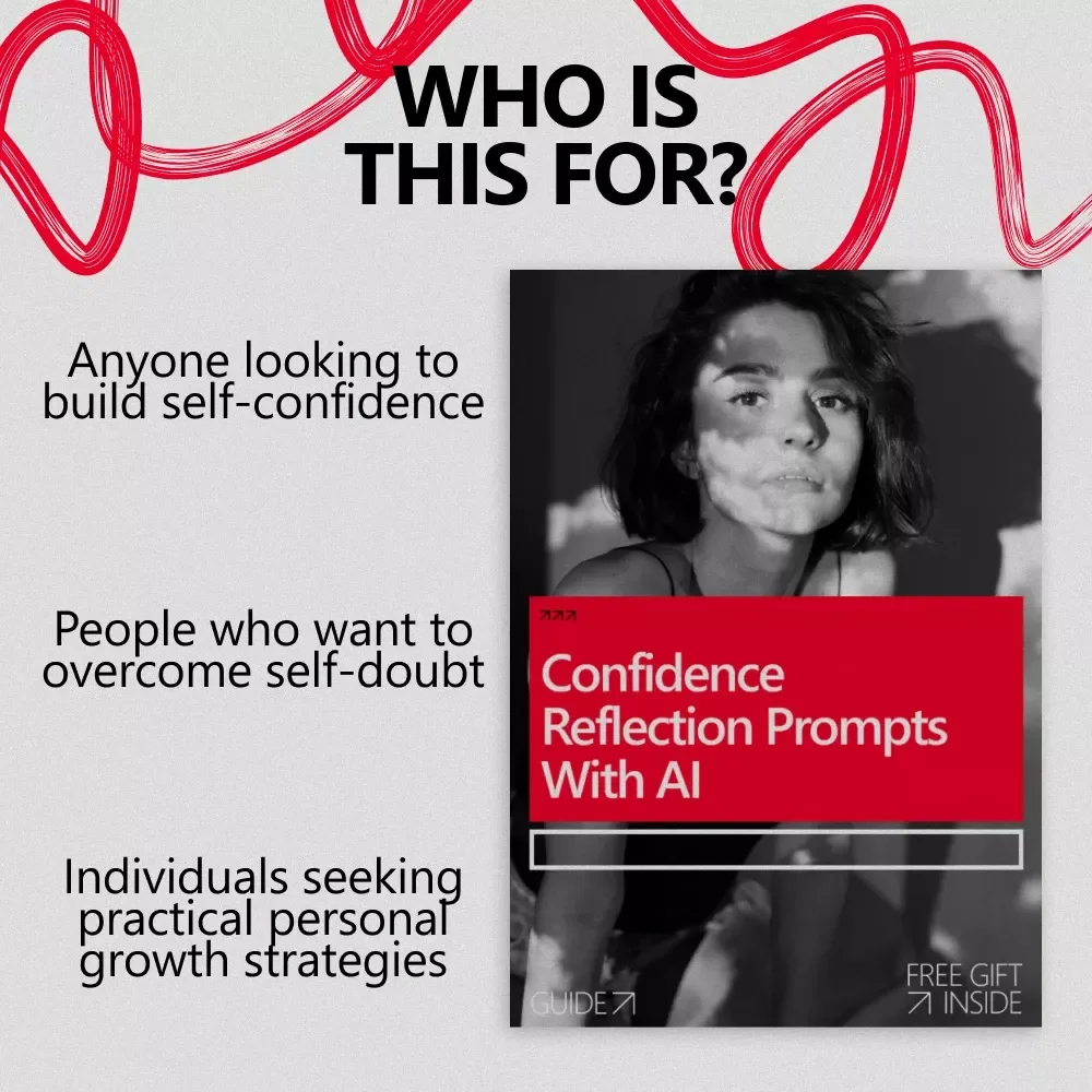 Confidence Reflection Prompts With AI: Digital Guide to Building Lasting Confidence Through AI-Enhanced Self-Reflection