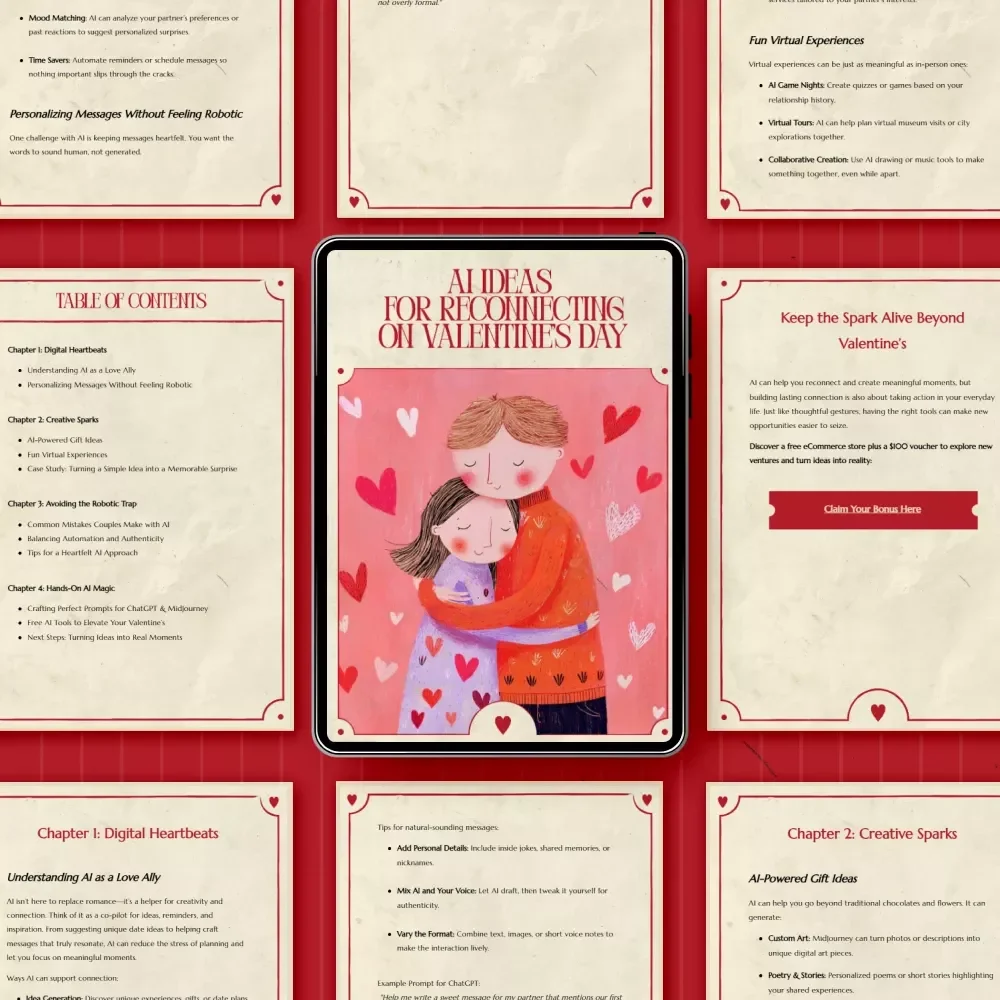 AI Ideas for Reconnecting on Valentine’s Day – A Romantic Digital Guide with AI Ideas for Reconnecting on Valentine’s Day Using ChatGPT & Creative AI Tools