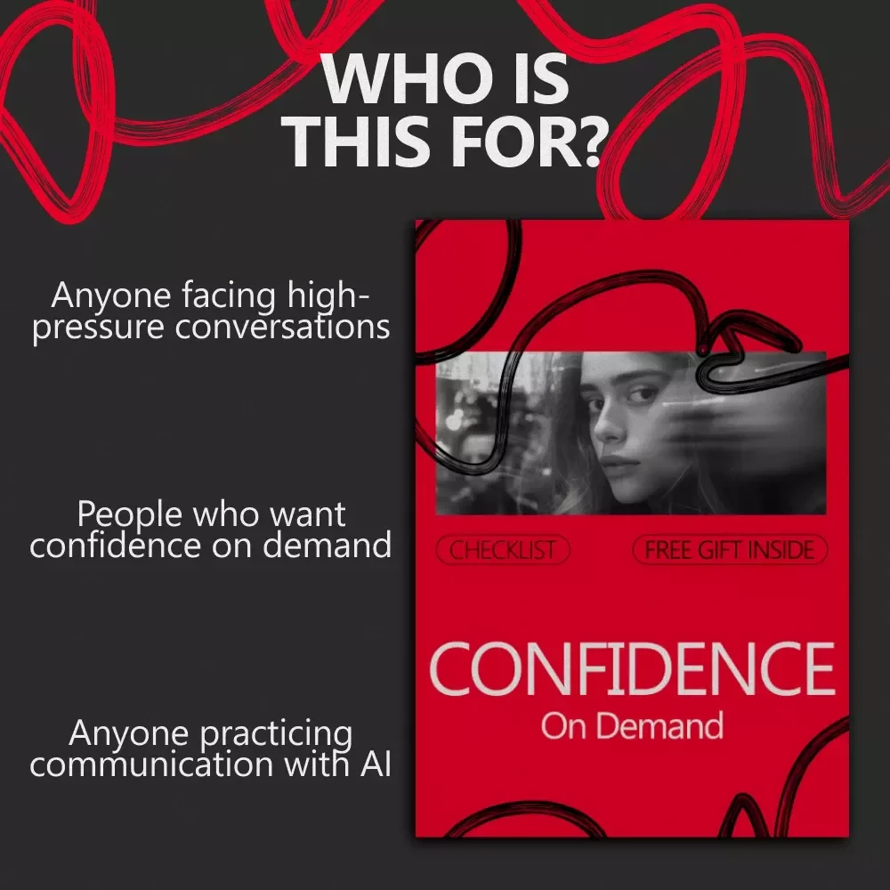 Confidence on Demand – Instant Confidence Checklist for Real-Life Situations | Confidence Skills Practice with AI Scenarios