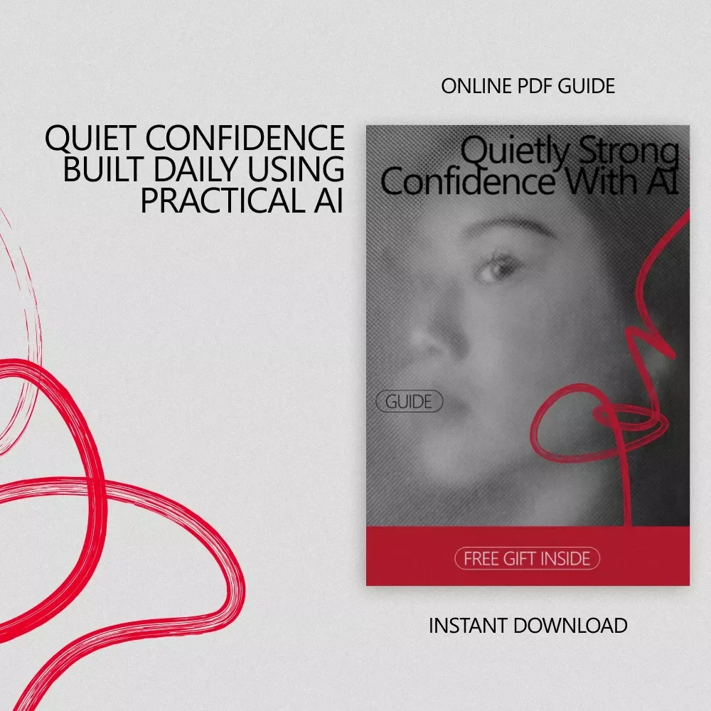 Quietly Strong Confidence With AI – A Practical Guide for a Confidence Improvement Strategy Using AI, Self-Growth Prompts & Calm Personal Power