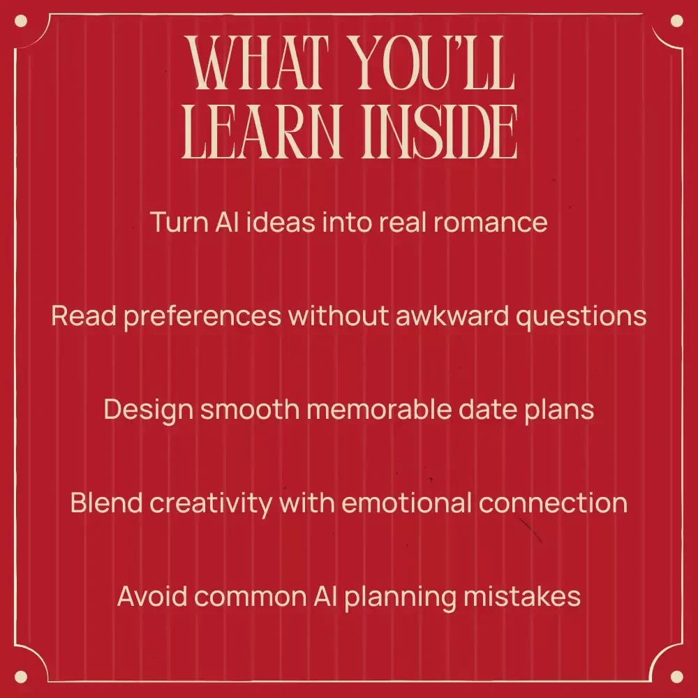Planning a Personalized Valentine’s Day Date with AI – Romantic AI Date Planning eBook, Smart Love Guide, Creative Valentine’s Experience Planner