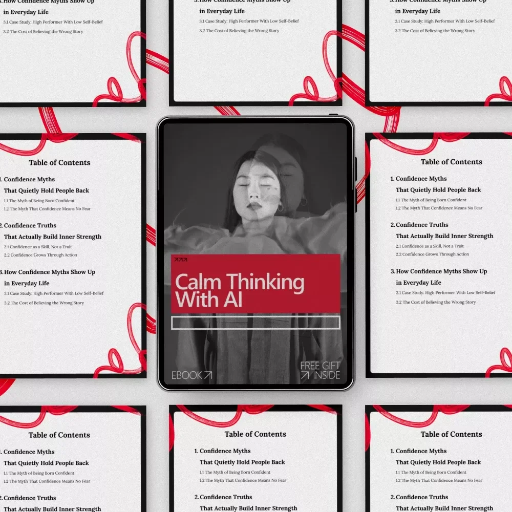 Calm Thinking With AI | Emotional Regulation With AI eBook | Digital Guide for Mindful Tech-Supported Emotional Balance