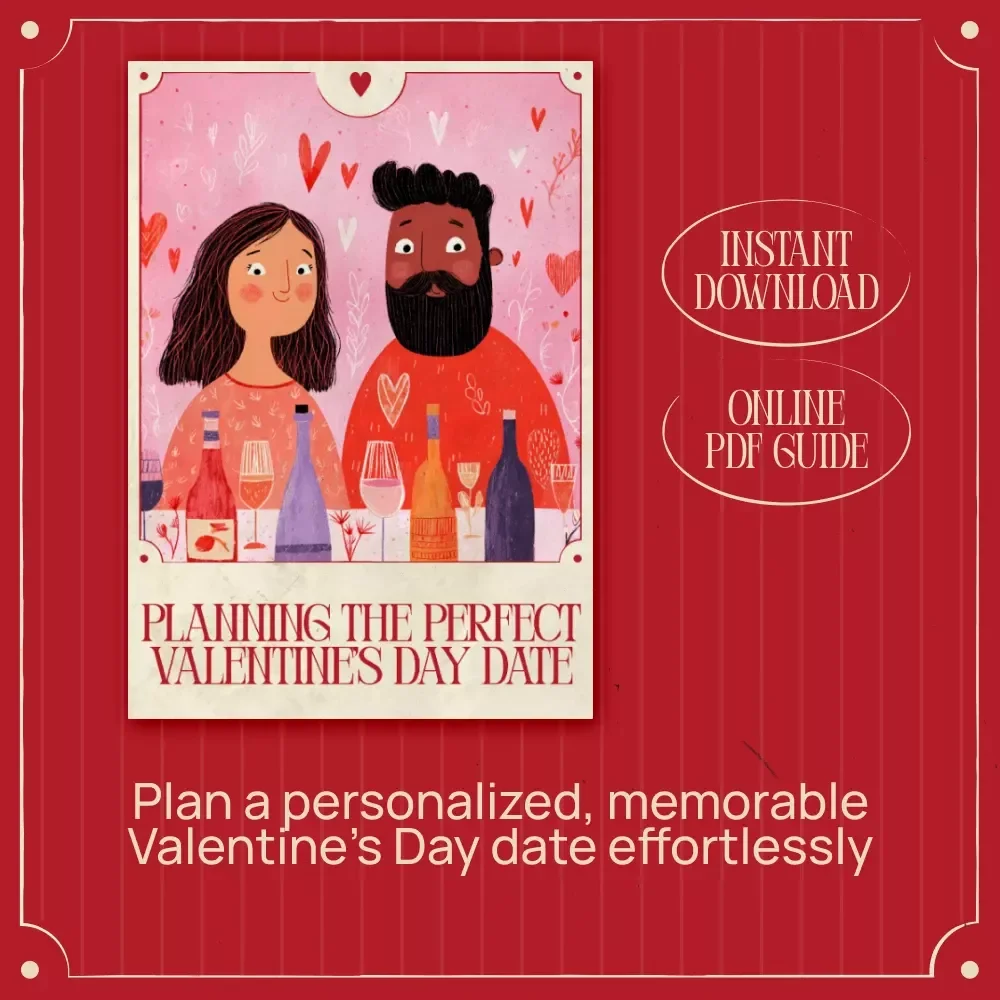 Planning the Perfect Valentine’s Day Date | Romantic Date Planning eBook Guide | How to Plan Valentine’s Day Date with Meaning, Ease & Personal Touch