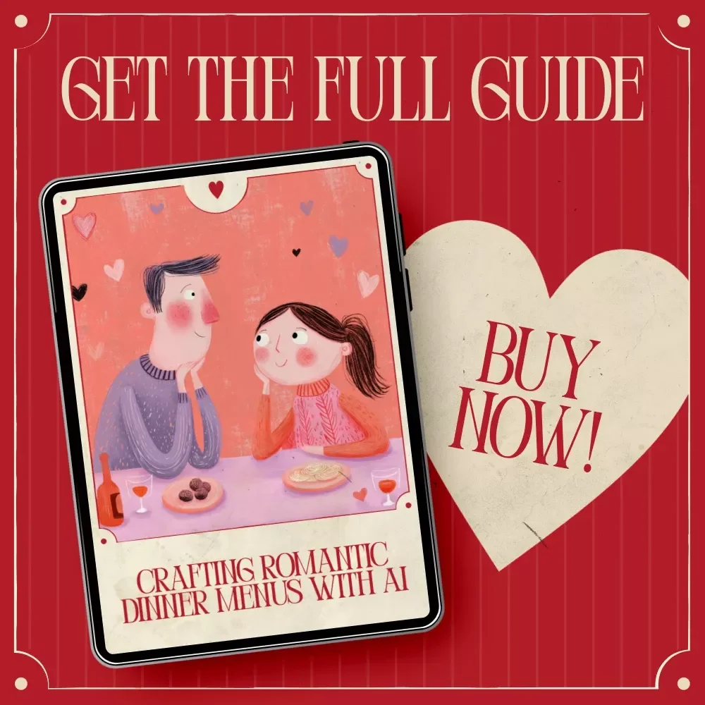 Crafting Romantic Dinner Menus with AI | Smart Ebook Guide to Romantic Dinner Menus with AI, Date Night Planning, AI-Powered Menu Ideas & Elegant At-Home Dining