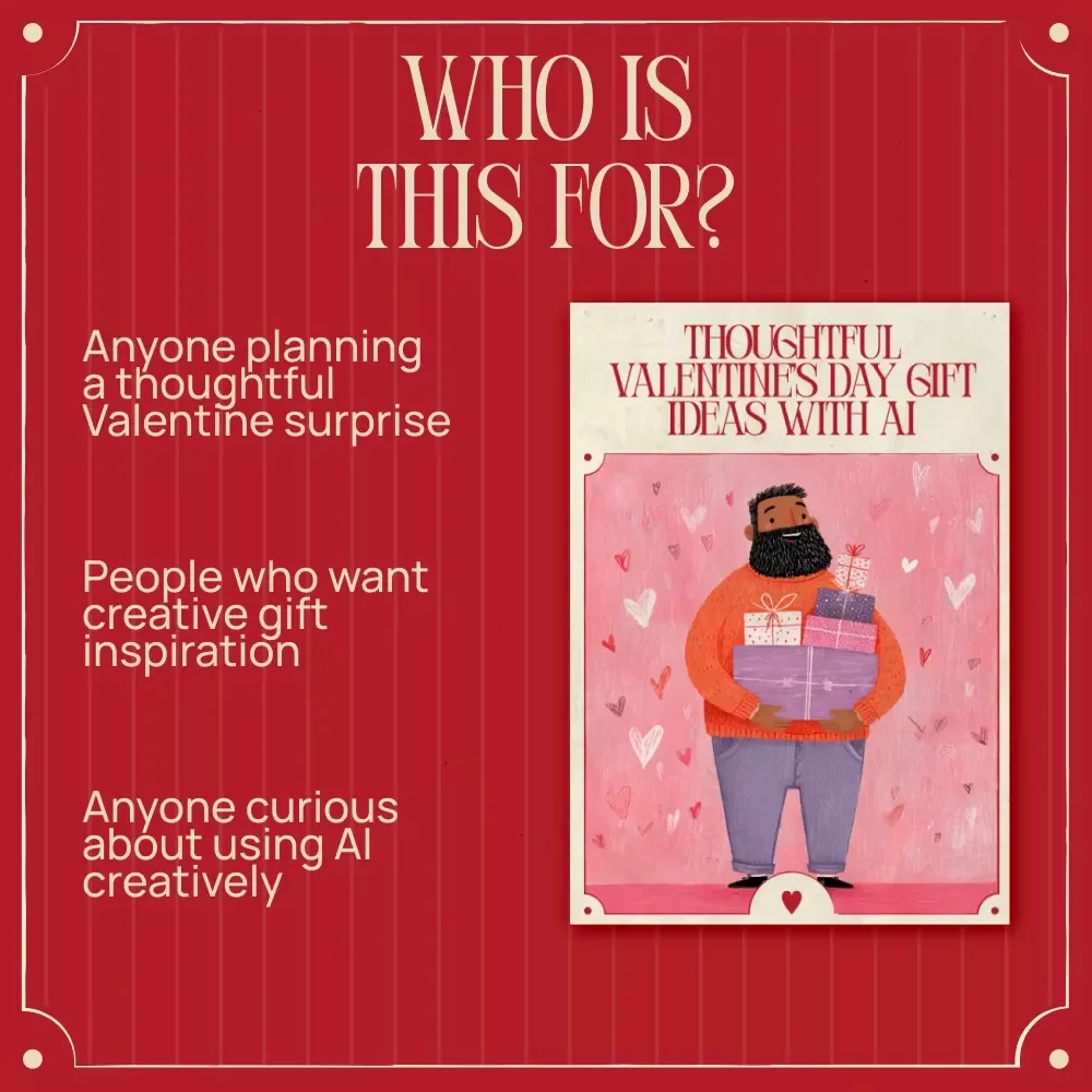 Thoughtful Valentine’s Day Gift Ideas with AI – Ebook Guide for Thoughtful Valentine’s Day Gifts AI Ideas, Personalized & Creative Digital Gifting