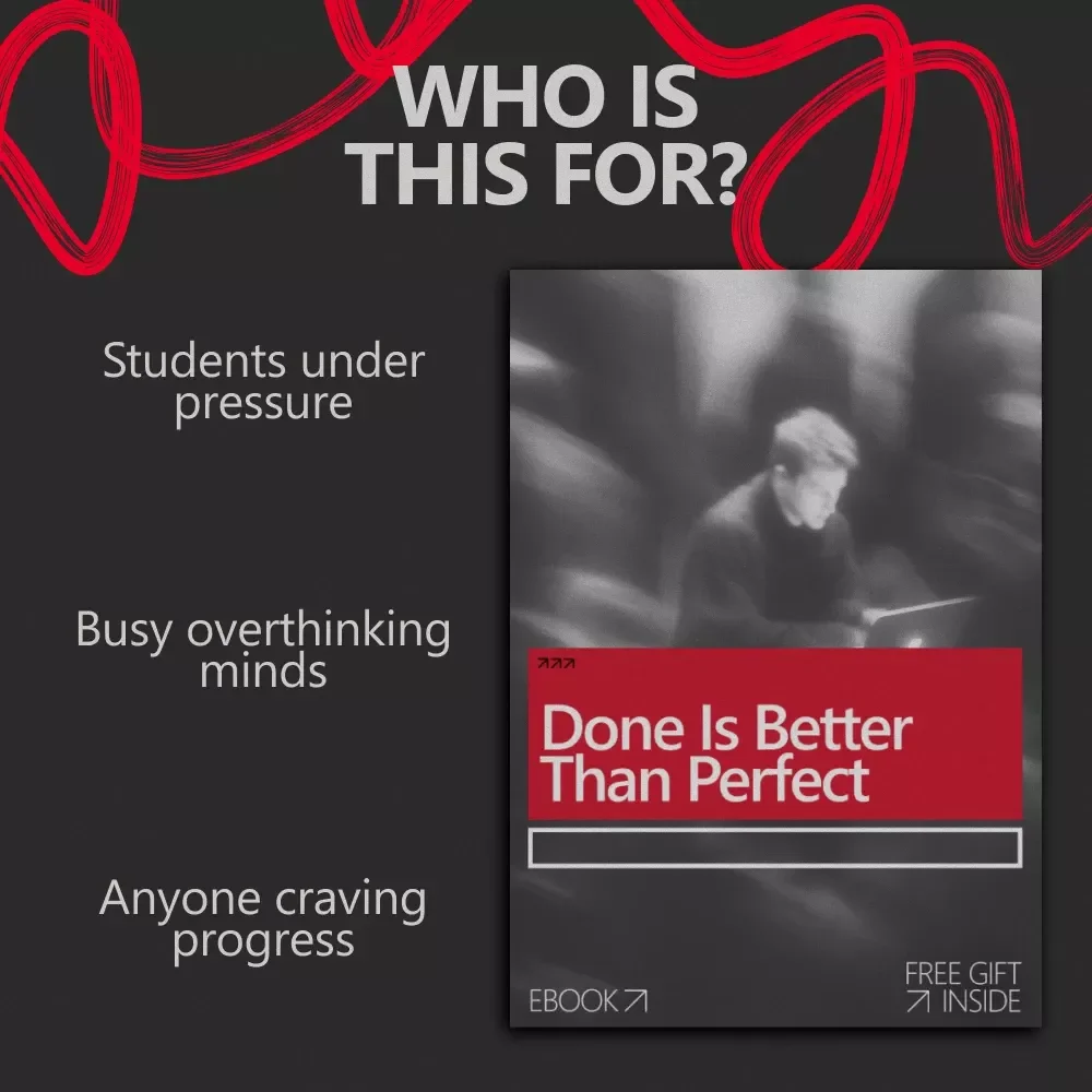 Done Is Better Than Perfect – A Practical Ebook Using chatgpt for perfectionism paralysis | Stop Overthinking, Start Finishing
