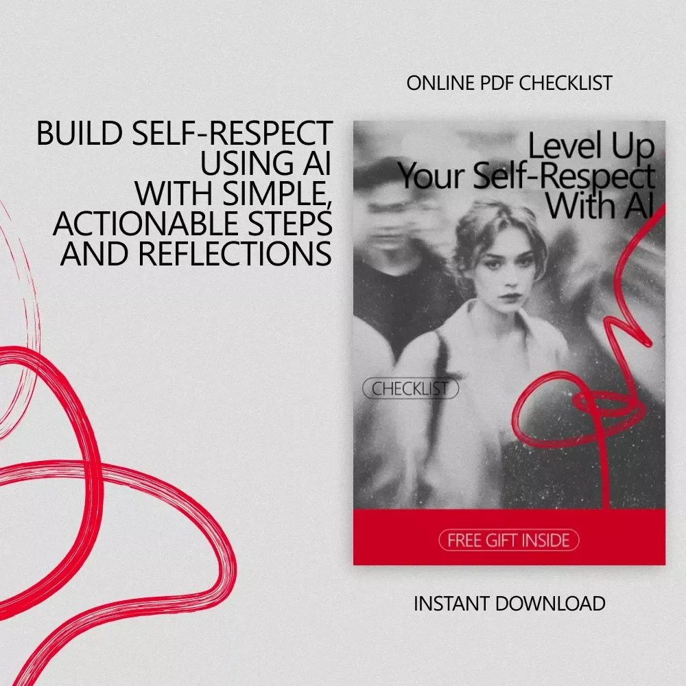 Level Up Your Self-Respect with AI: A Practical Checklist to Build Self-Respect Using AI