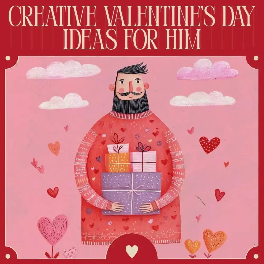 Creative Valentine’s Day Ideas for Him | Romantic & Unique valentine’s day gift ideas for him | Digital eBook Guide
