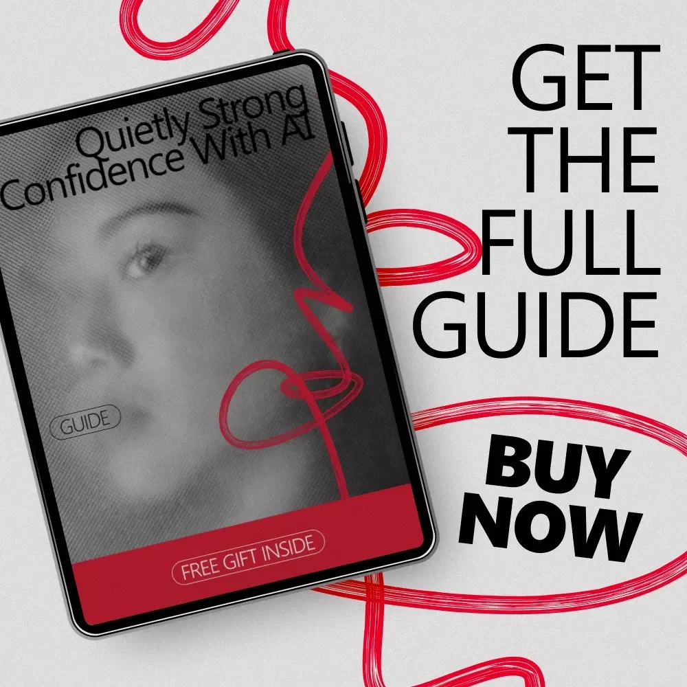 Quietly Strong Confidence With AI – A Practical Guide for a Confidence Improvement Strategy Using AI, Self-Growth Prompts & Calm Personal Power