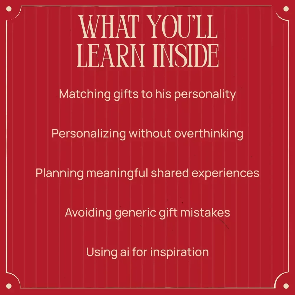 Creative Valentine’s Day Ideas for Him | Romantic & Unique valentine’s day gift ideas for him | Digital eBook Guide