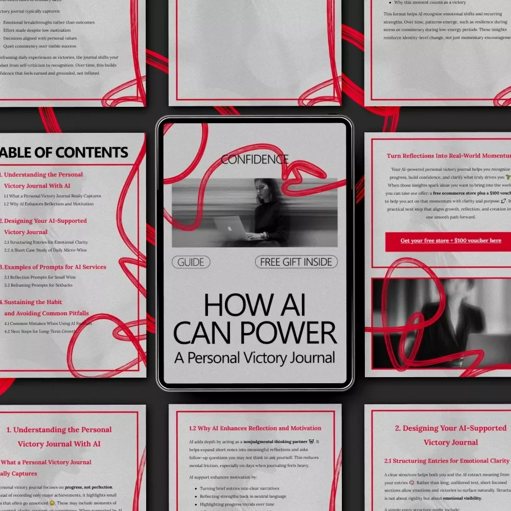 How AI Can Power a Personal Victory Journal - Digital Guide to Enhance Reflection and Motivation