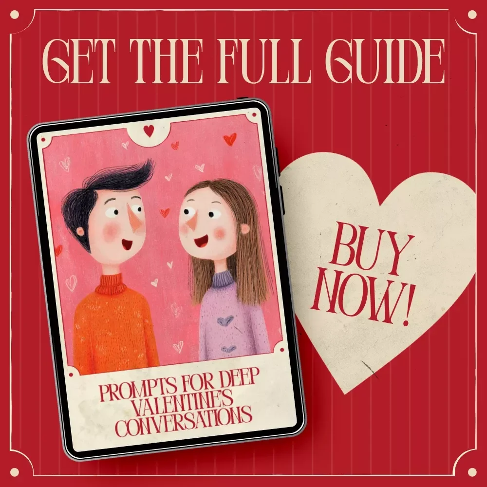 Prompts for Deep Valentine’s Conversations | Romantic Connection Ebook With AI Prompts for Deep Valentine’s Talks for Couples & Soulful Talks