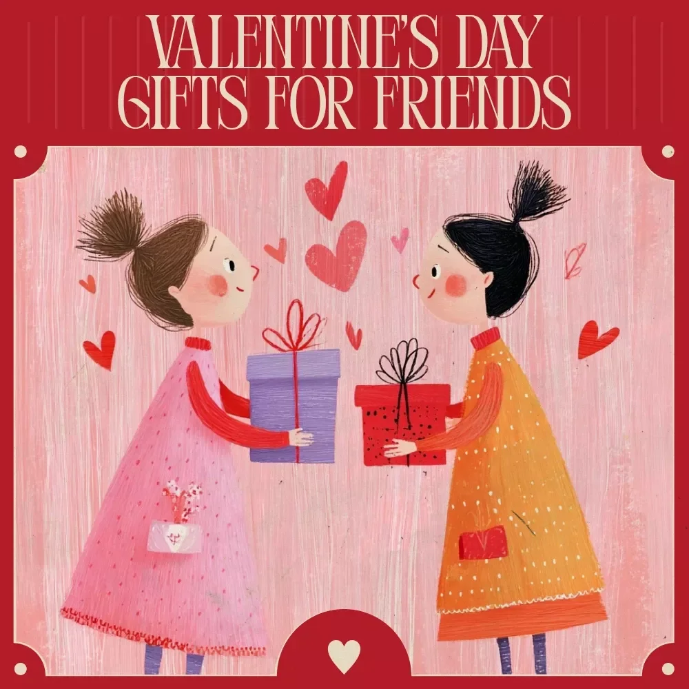 Valentine’s Day Gifts for Friends | Thoughtful Friendship Gift Ideas Ebook | Valentine’s Day for Friends Gifts Guide