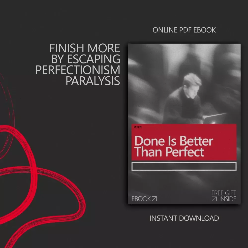 Done Is Better Than Perfect – A Practical Ebook Using chatgpt for perfectionism paralysis | Stop Overthinking, Start Finishing