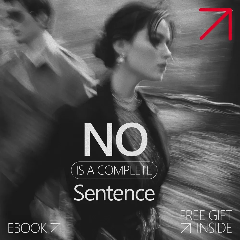 No Is a Complete Sentence | Ebook Guide on Boundaries & How to Say No Without Feeling Guilty