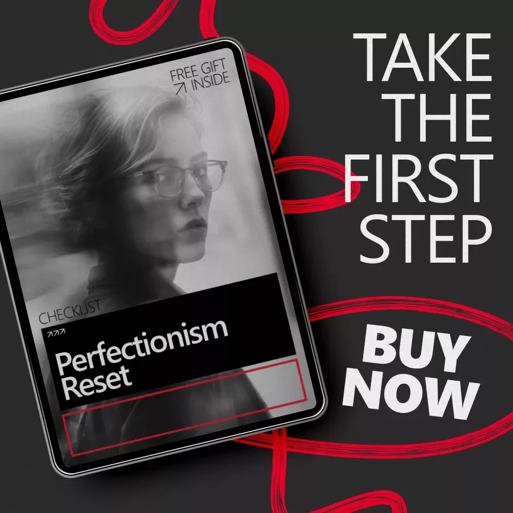 Perfectionism Reset – Perfectionist Traits Checklist for Overthinkers, High Achievers & Creatives | Digital Download