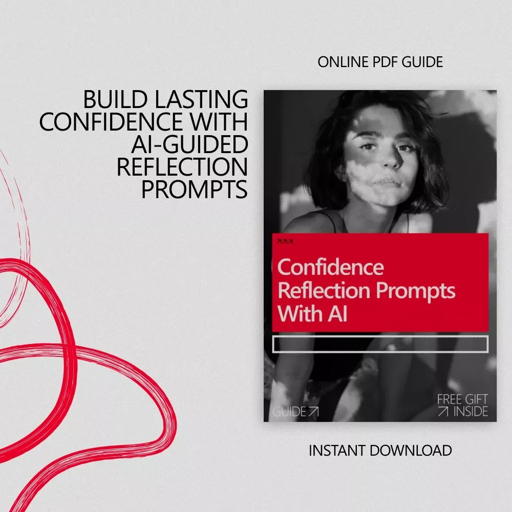 Confidence Reflection Prompts With AI: Digital Guide to Building Lasting Confidence Through AI-Enhanced Self-Reflection