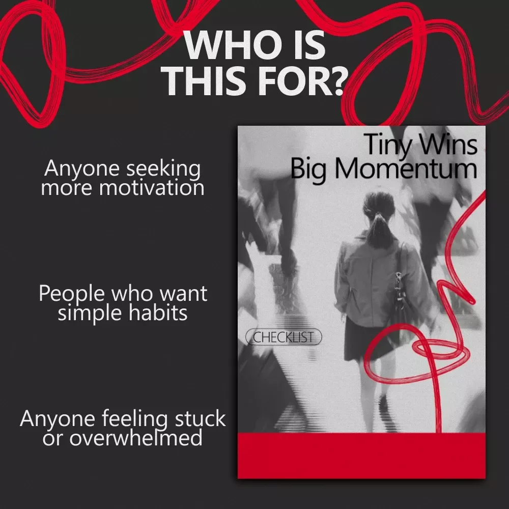 Tiny Wins, Big Momentum: The Ultimate Small Wins Journal Checklist