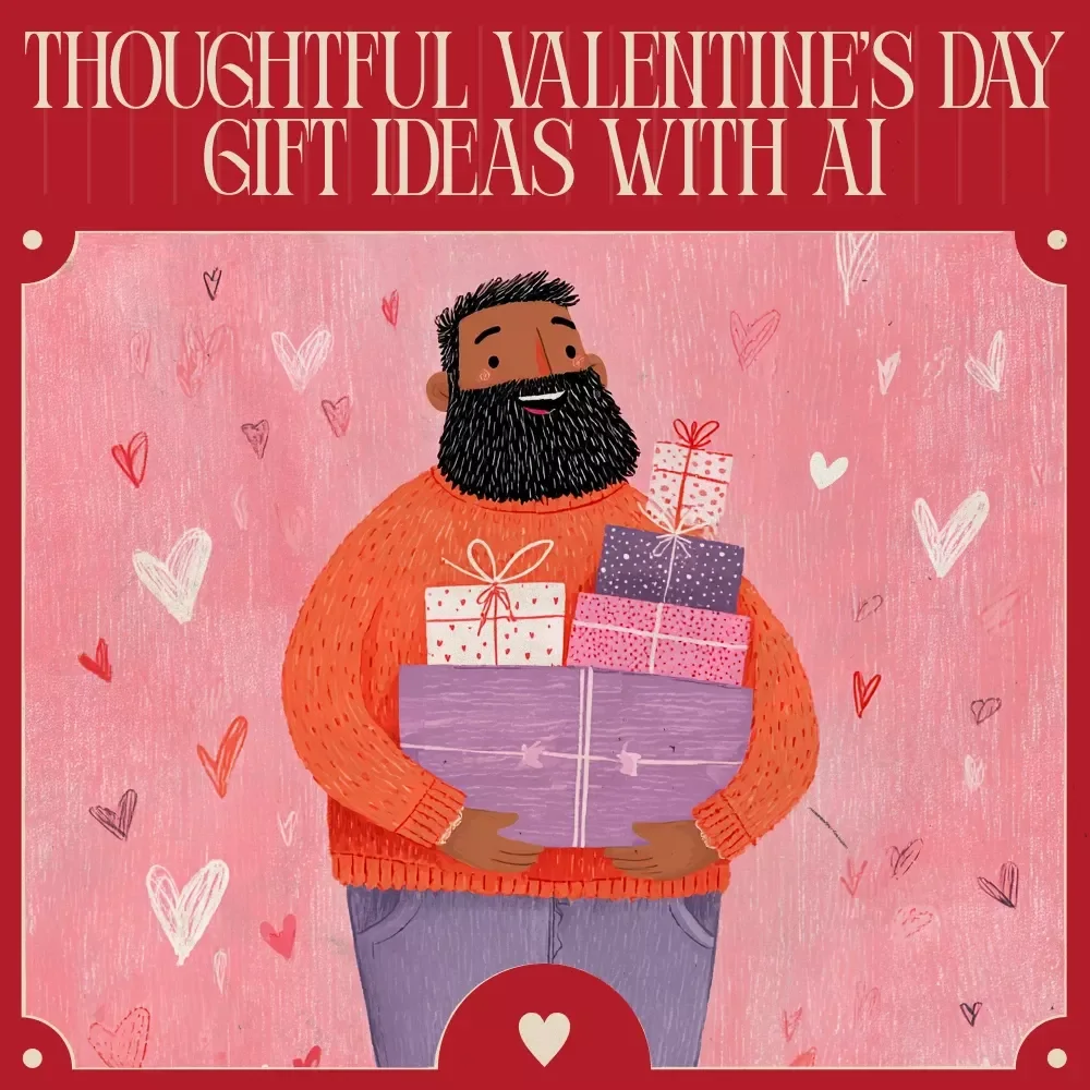 Thoughtful Valentine’s Day Gift Ideas with AI – Ebook Guide for Thoughtful Valentine’s Day Gifts AI Ideas, Personalized & Creative Digital Gifting