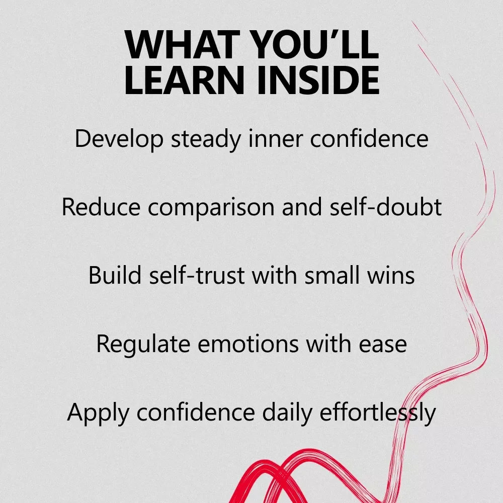 Quiet Confidence That Stays | eBook on Inner Stability, Calm Self-Belief & Confidence That Lasts vs Temporary Ego Boosts