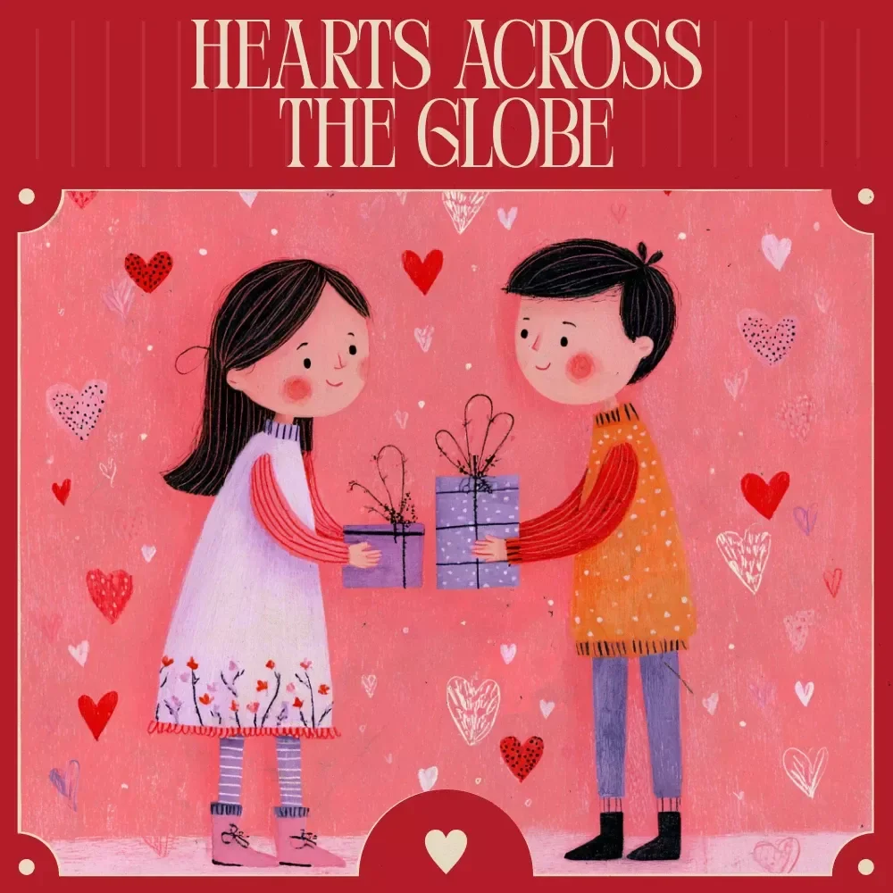 Hearts Across the Globe – Valentine’s Day Traditions Around World Guide | Romantic Global Love Customs, Date Ideas & Creative Inspiration
