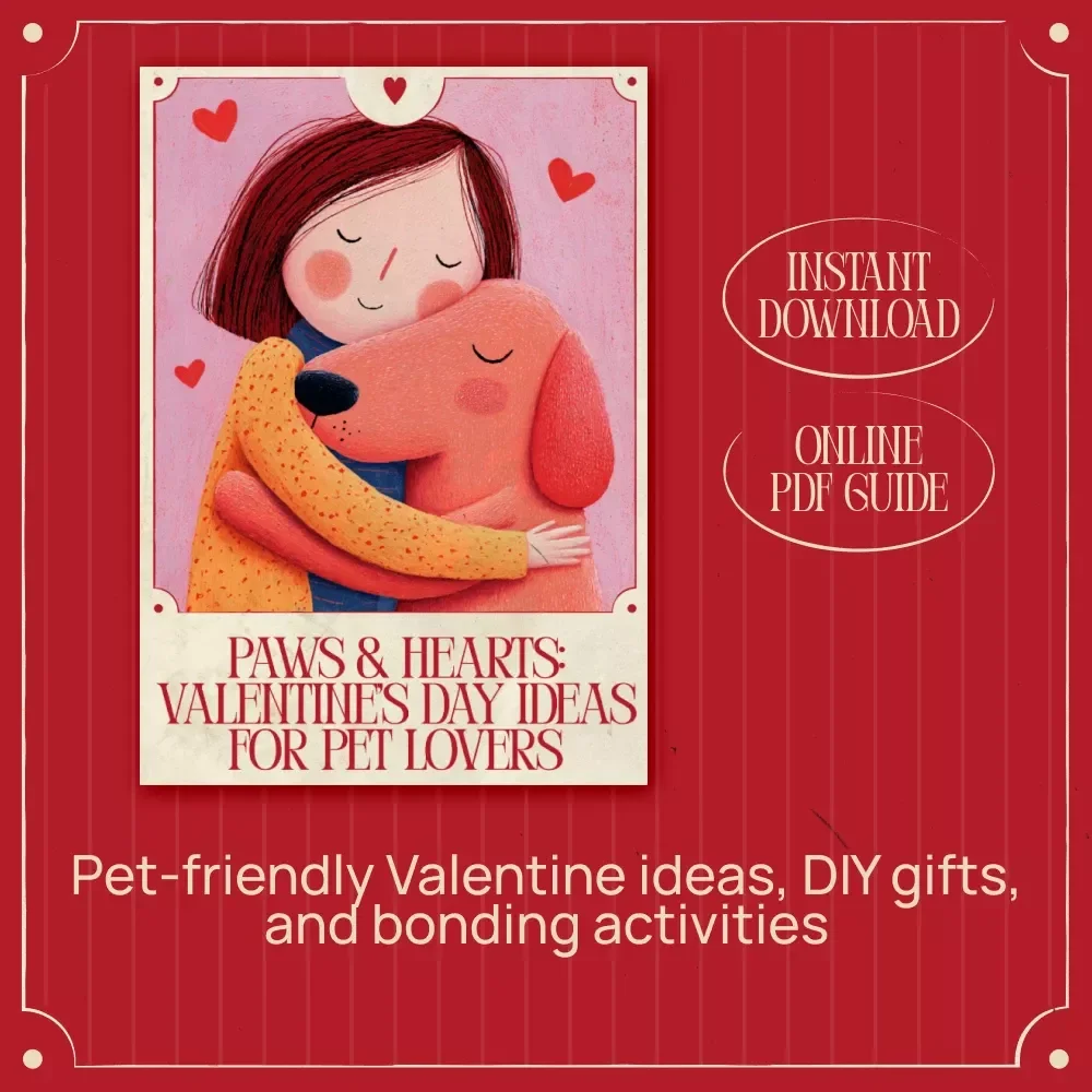 Paws & Hearts: Valentine’s Day Ideas for Pet Lovers – Pet Valentine Guide, Dog & Cat Gift Ideas, DIY Treats, Pet-Friendly Date Ideas, AI Prompts & Creative Activities