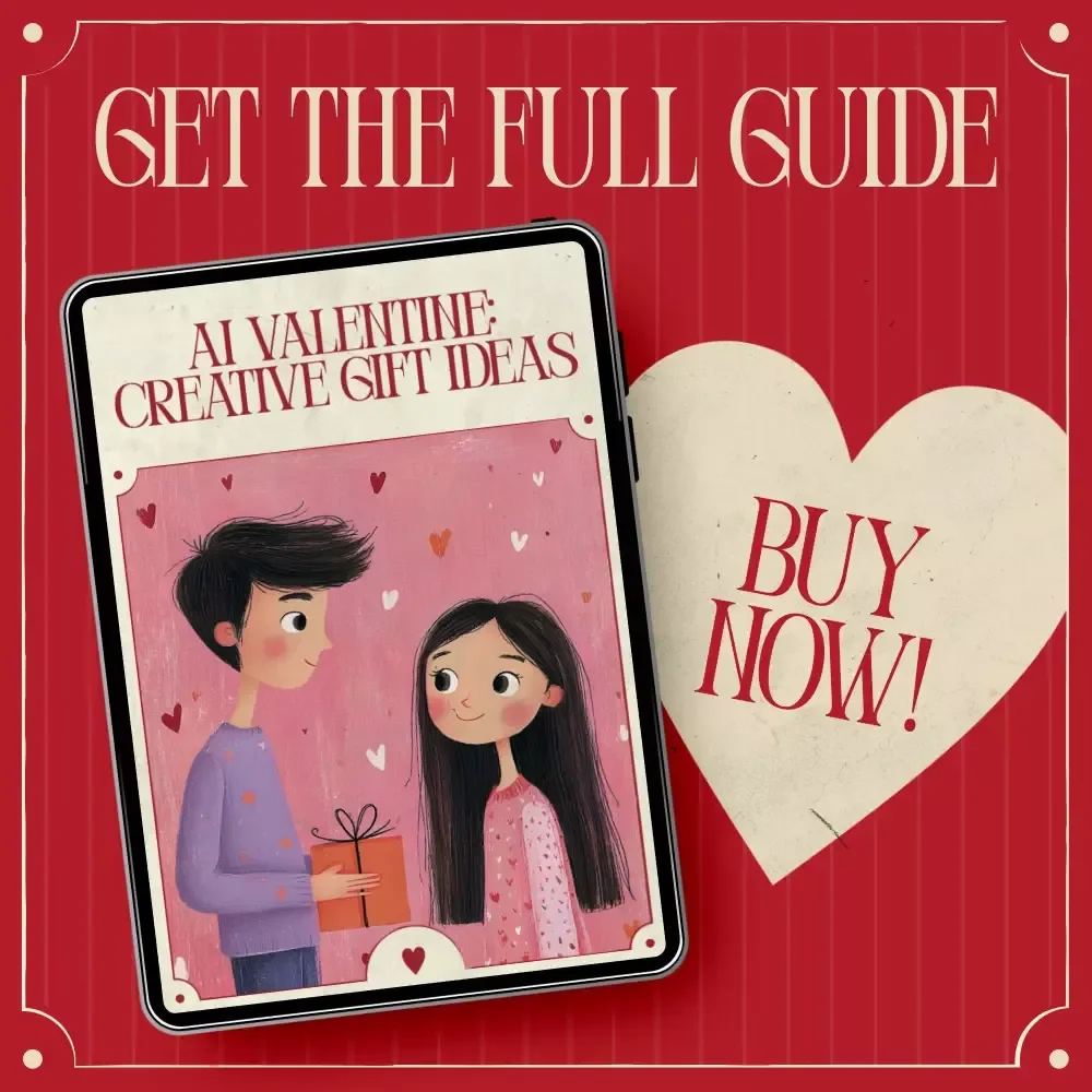 AI Valentine: Creative Gift Ideas – Romantic AI eBook Guide | Unique ai gift ideas for valentine’s day | Personalized Poems, Art & Smart Surprises