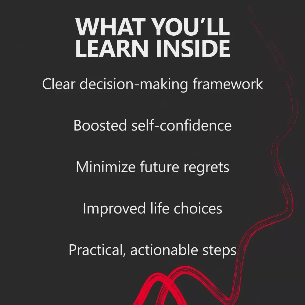 A Practical Guide to Making Choices You Won’t Regret: How to Make a Decision Confidently
