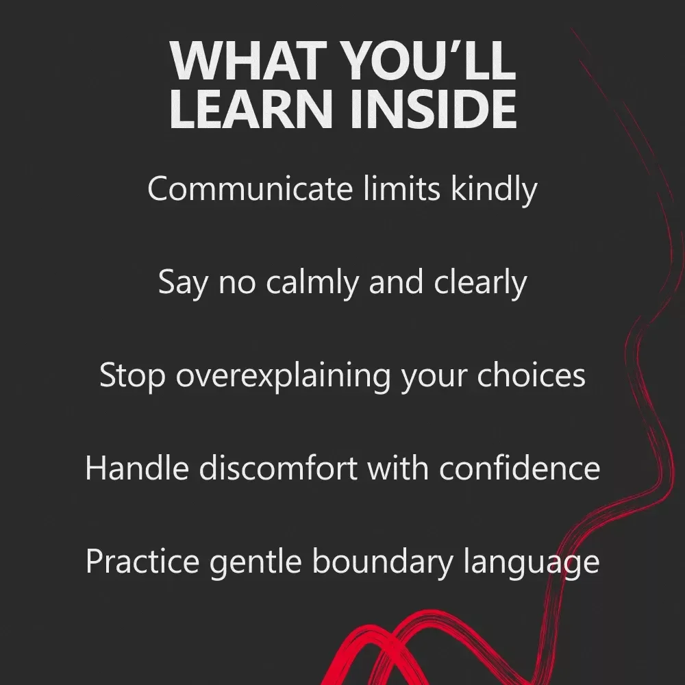 Kindness With a Backbone – A Gentle Guide to Setting Boundaries Without Being Mean | Practical eBook for Clear Communication