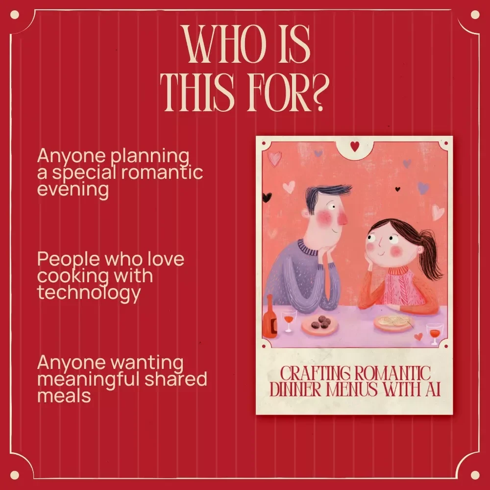 Crafting Romantic Dinner Menus with AI | Smart Ebook Guide to Romantic Dinner Menus with AI, Date Night Planning, AI-Powered Menu Ideas & Elegant At-Home Dining