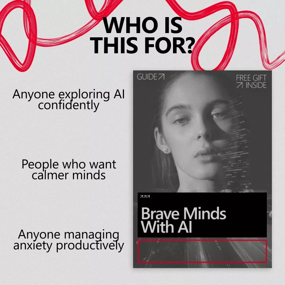Brave Minds With AI – A Practical Guide to Confidence and Fear Management With AI for Calm, Clarity, and Personal Growth
