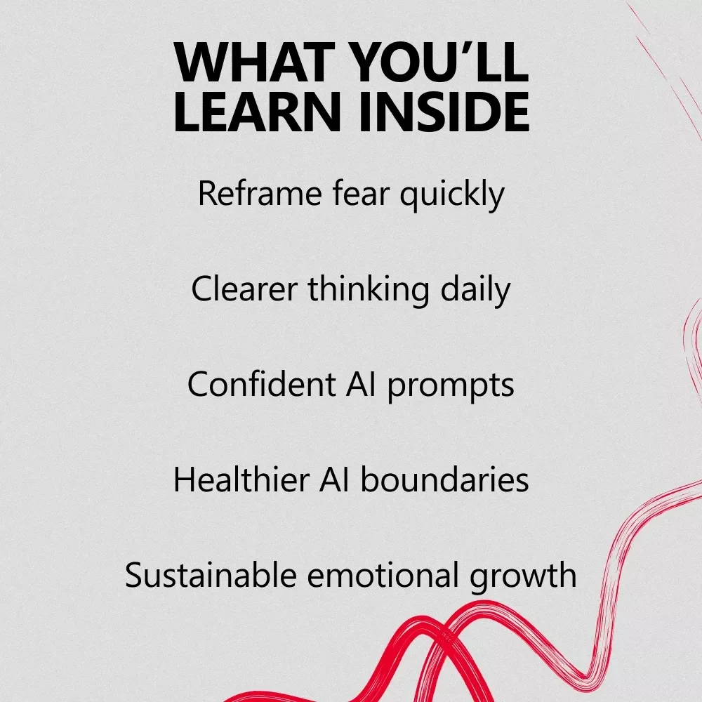 Brave Minds With AI – A Practical Guide to Confidence and Fear Management With AI for Calm, Clarity, and Personal Growth