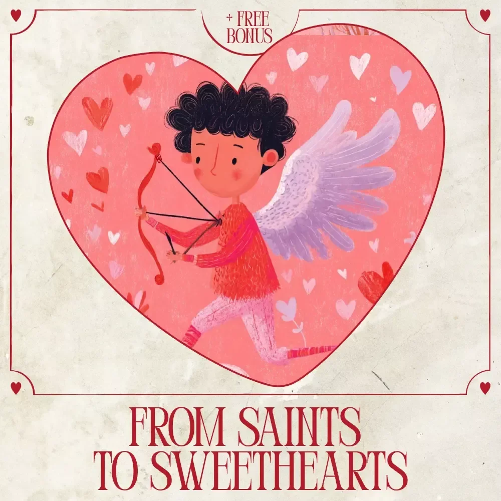 From Saints to Sweethearts: How Valentine’s Day Came to Be | Valentine’s Day History Explained Guide | Love, Legends & Traditions Digital Download