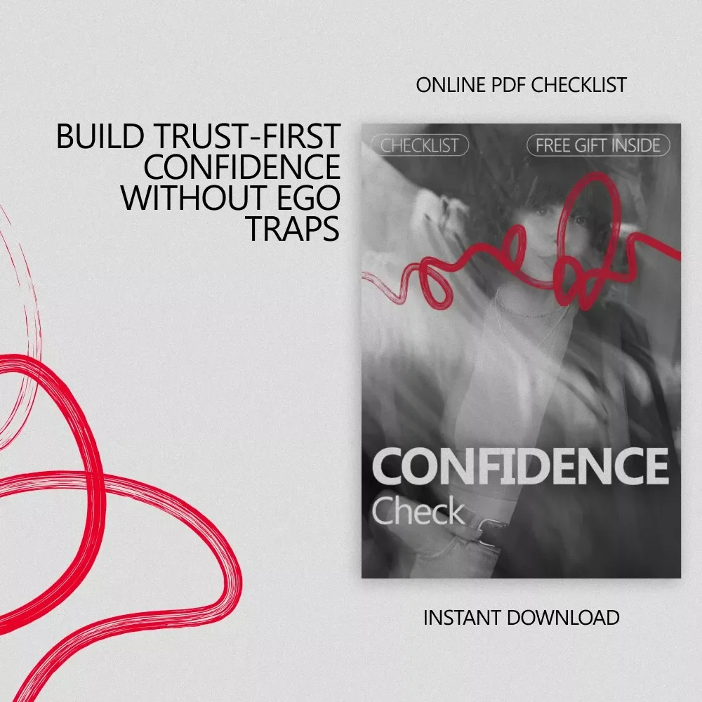 Confidence Check – Healthy Confidence vs Toxic Confidence Checklist for Self-Awareness, Communication & Personal Growth