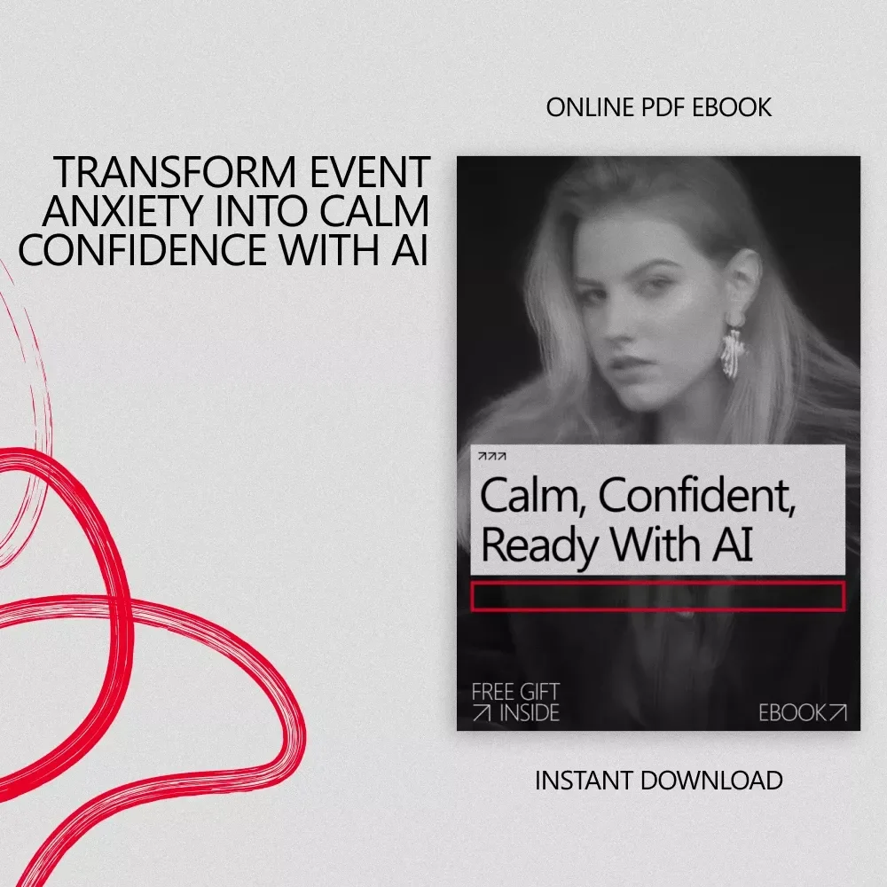 Calm, Confident, Ready With AI: The Ultimate Guide to Overcoming Event Anxiety and Building Unshakable Confidence
