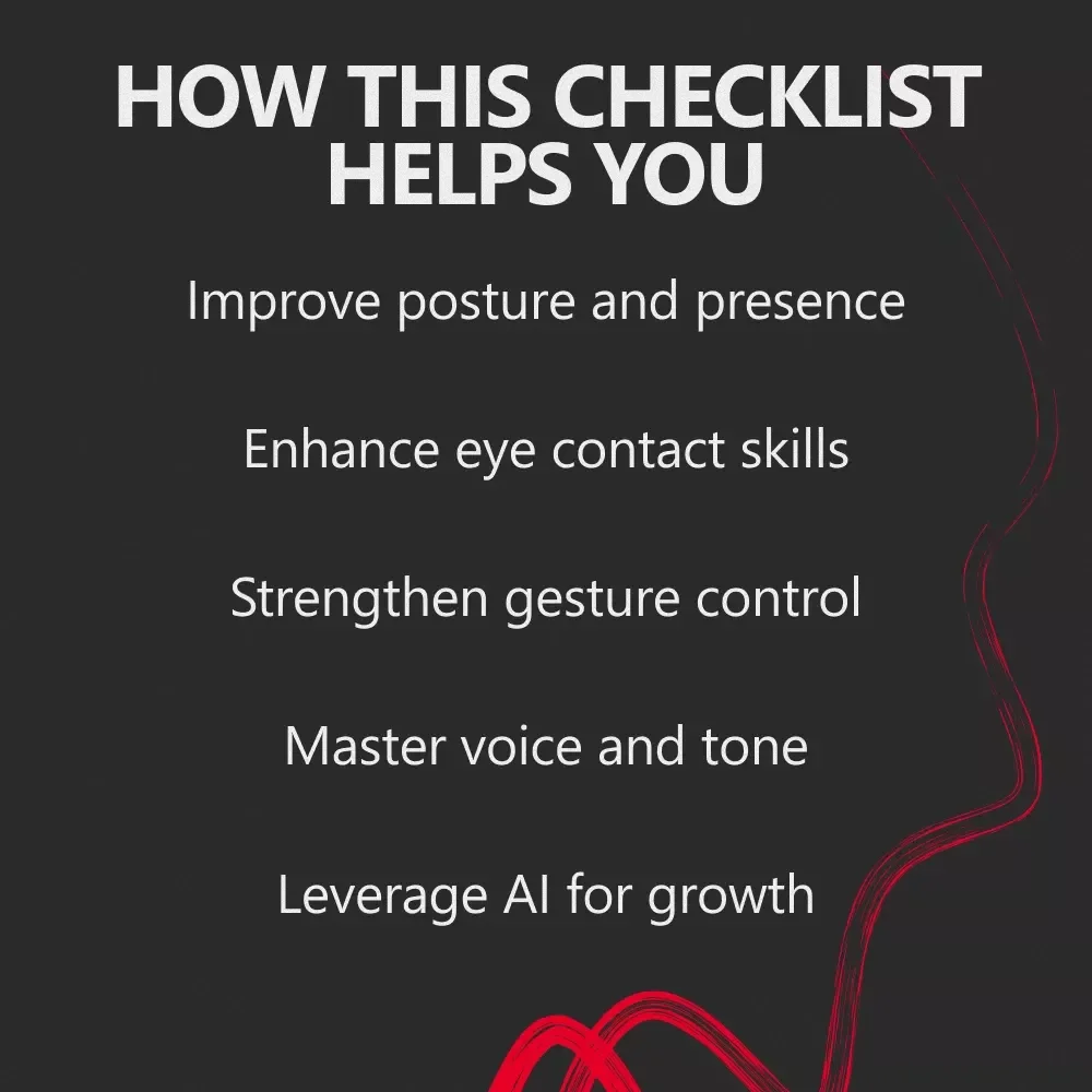 Mastering Body Language to Appear Confident – A Practical Checklist for Boosting Your Presence