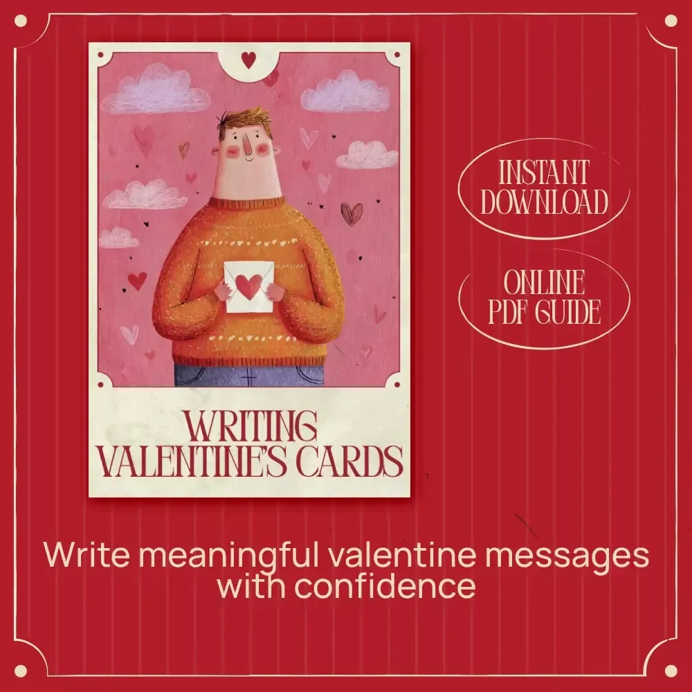 Writing Valentine’s Cards – What to Write in Valentine’s Card eBook for Romantic, Funny & Heartfelt Messages