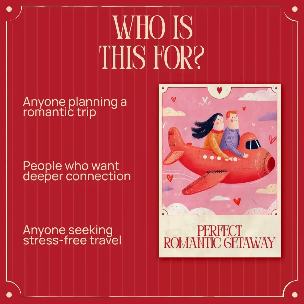 Perfect Romantic Getaway Checklist | Best Romantic Getaways for Valentine’s Day Planning Guide