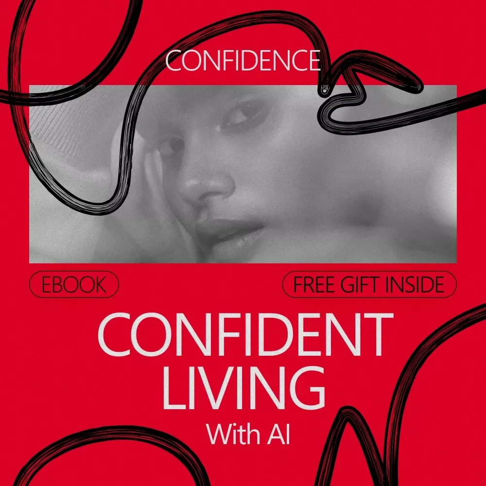 Confident Living With AI – Confidence Building for Real Life With AI eBook | Practical Guide to Rewriting Inner Dialogue, Daily Confidence Habits & Smart AI Prompts