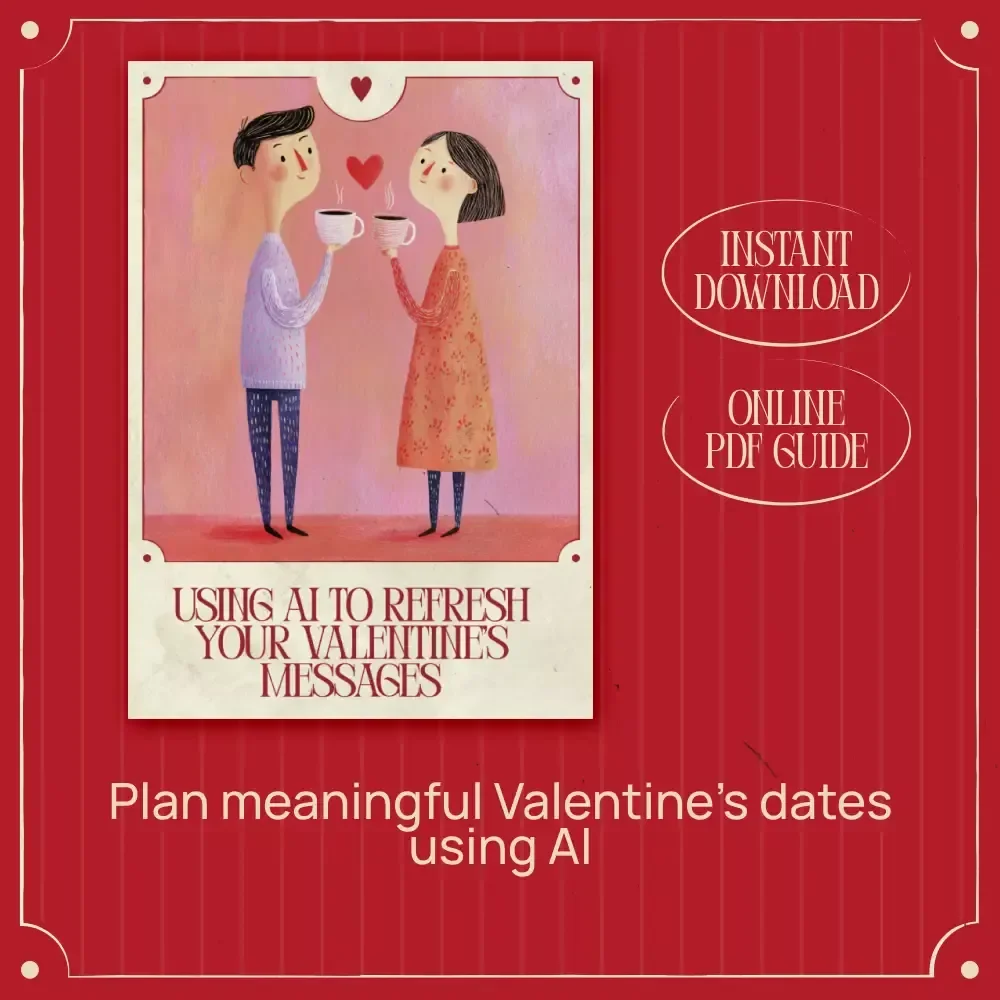 Planning a Personalized Valentine’s Day Date with AI – Romantic AI Date Planning eBook, Smart Love Guide, Creative Valentine’s Experience Planner