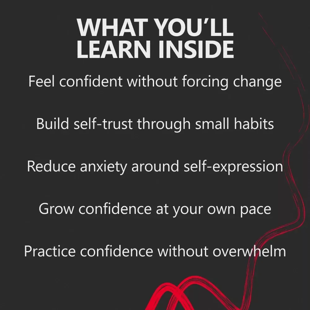 Quietly Confident You: A Gentle Guide on how to build confidence without pressure | Calm Self-Trust & Everyday Confidence